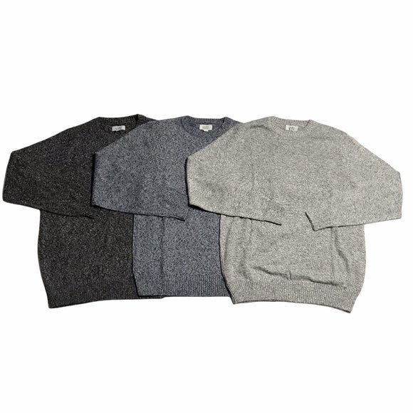 Croft & Barrow Mens Crewneck Pullover Sweater Size XXL (Waist 54in) Blue/Gray - Picture 11 of 12